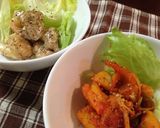 簡単おつまみ☆二種のまぶし唐揚げ作り方4写真