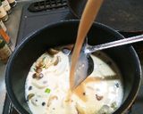 豆乳で絶品！ヘルシーきのこシチュー♡作り方3写真
