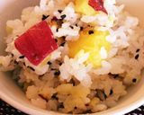 〜秋〜 ☆シンプル簡単さつまいもご飯☆作り方3写真