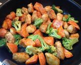 ささみと彩り野菜のコクマヨ炒め作り方5写真