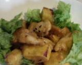 隠し味はマスタード＆マヨネーズ！鶏芋炒め作り方10写真
