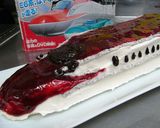 米粉の★秋田新幹線スーパーこまちケーキ作り方16写真
