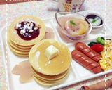 簡単！HMで牛乳なしのプチパンケーキ✩作り方4写真