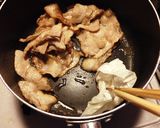 母の味♡最高！豚バラとゴボウの甘辛煮作り方3写真