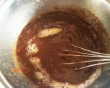 チョコ乗せブラウニー作り方4写真