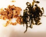 簡単★だしがらで!佃煮風しっとりふりかけ作り方1写真