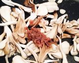 舞茸とほうれん草のトマトパスタ作り方3写真