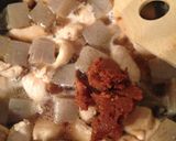簡単！鶏胸肉となすとこんにゃくの味噌煮作り方12写真