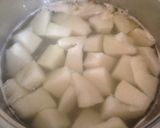 洋風レストランで食べた♡冬瓜スープ作り方3写真