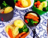 【山ごはん】具沢山ごろごろお野菜のポトフ作り方4写真