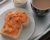 簡単華やか♪トマト香る赤いポテトサラダ作り方5写真