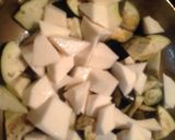 おかずになる茄子と長芋の甘味噌炒め作り方2写真