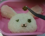 うさぎのモフィ キャラ弁作り方4写真