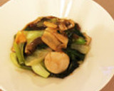 簡単♪青梗菜と帆立のオイスターソース炒め作り方9写真