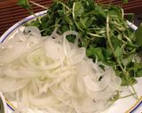 鍋アレンジ☆生ハムクレソンのしゃぶしゃぶ作り方1写真