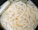♡ズボラな煮込み風卵とじうどん♡作り方4写真