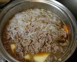 簡単!うまっ☆すき焼き風の肉じゃが作り方4写真