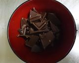 板チョコ１枚で♪チョコパンナコッタ♪作り方2写真