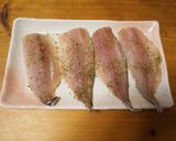 簡単☆鯵のハーブパン粉焼き作り方1写真
