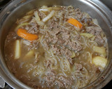 簡単！うまっ☆すき焼き風の肉じゃが作り方5写真