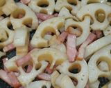 ⭐簡単⭐美味しい!蓮根とベーコンの塩炒め作り方4写真