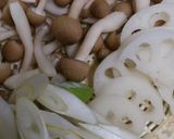 ♪秋鮭とレンコンの柚子胡椒パスタ♪作り方2写真