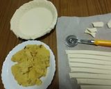 リンゴとさつま芋のミルキーホエイ煮パイ作り方5写真