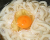 ♡ズボラな煮込み風卵とじうどん♡作り方7写真