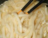 ♡ズボラな煮込み風卵とじうどん♡作り方11写真