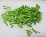 空心菜の茎とにんじんのきんぴら作り方1写真