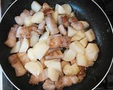 簡単 豚バラ肉とポテトのアスパラ炒め作り方9写真