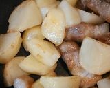 簡単 豚バラ肉とポテトのアスパラ炒め作り方10写真