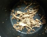 簡単に♪舞茸と挽き肉の混ぜご飯＊御一人様作り方4写真