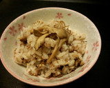 簡単に♪舞茸と挽き肉の混ぜご飯＊御一人様作り方6写真