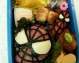 ✦☆✦スパイダーマン✦☆✦キャラ弁作り方15写真