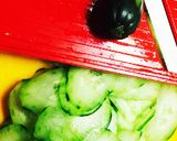 レンジで簡単！ささみと胡瓜のサラダ作り方4写真