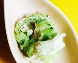 レンジで簡単！ささみと胡瓜のサラダ作り方8写真