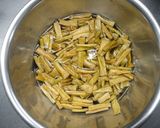干しずいきの田舎煮作り方1写真