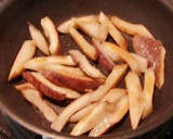 アケビの皮の甘味噌炒め作り方3写真