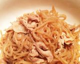 簡単!豚肉と糸こんにゃくのきんぴら作り方9写真