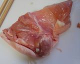 鳥もも皮パリパリ焼き作り方1写真