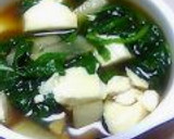 めんつゆで♪ほうれん草と豆腐のとろみ煮作り方4写真