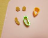 幼稚園 お弁当 キャラ弁♡たぬき作り方3写真