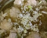 中華風☆キャベツと春雨の肉団子鍋作り方11写真