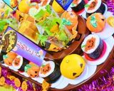 簡単ハロウィン生巻き寿司♪作り方1写真