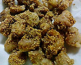 Wゴマが香る～鶏とネギのレモン風味炒め～作り方3写真
