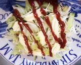 簡単♪激ウマ☆ハムエッグ丼作り方3写真