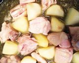 チキンとジャガイモのトマト煮オーブン焼き作り方3写真