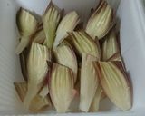 ミョウガとミョウガの花の天ぷら作り方4写真