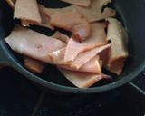 簡単！うなぎのタレでチャーシュー丼！作り方2写真